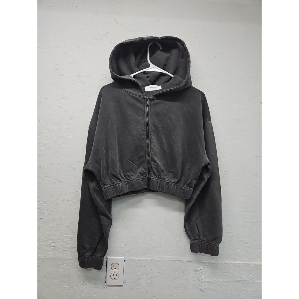 😍😍 Talentless NWOT Premium Zip Up Crop Jacket SZ Medium 100% Cotton! 😍😍